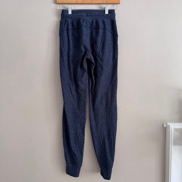 Lululemon Ready To Rulu Jogger Pant 29" Heathered True Navy Black W5BCJS Size 2 - Picture 4 of 5